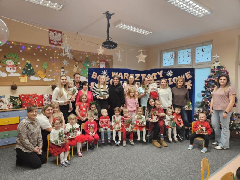 Warsztaty Bożonarodzeniowe w przedszkolu